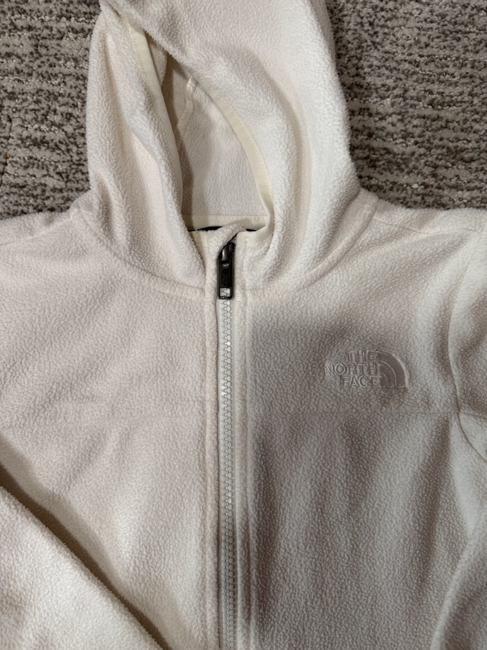 The North Face Ivory Hooded Fleece Jacket - Picture 4 of 6